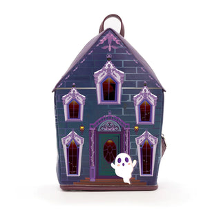 Glow-in-the-Dark Haunted House Mini Backpack
