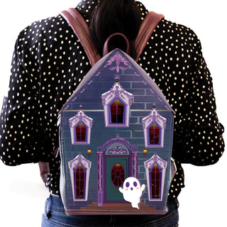 Glow-in-the-Dark Haunted House Mini Backpack