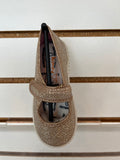 Kimey Rose Gold Sparkly Mary Jane Shoes