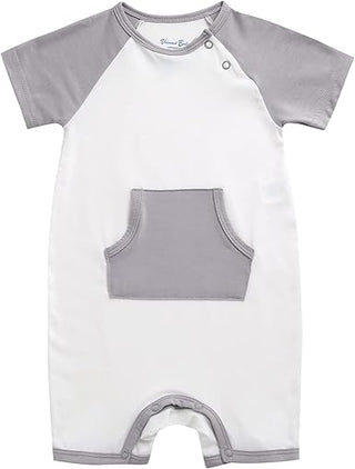 Vaenait Baby Grey Baby Romper