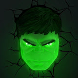 Marvel Hulk Face Wall 3D Deco Light