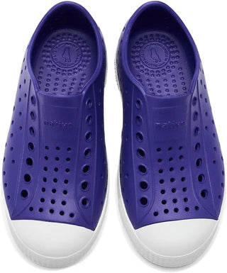 Native Jefferson Kids Slip on Shoes - Glamour Purple/Shell White