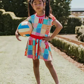 Finding Foxtale Madras Plaid Set - Top and Skort