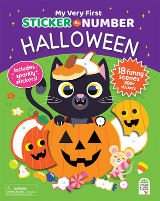 My Very First Sticker by Number Halloween