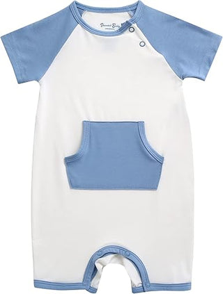 Vaenait Baby Blue Romper