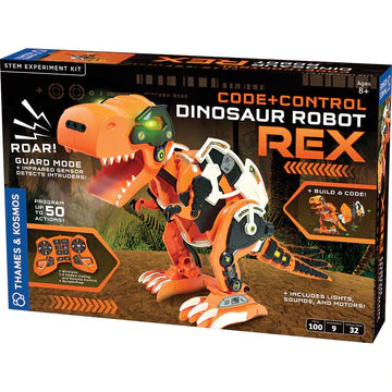 Code+Control Dinosaur Robot Engineering & Robotics Kit - REX
