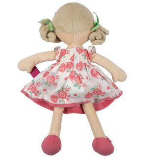 Scarlet Plush Doll - Beige Hair w/ Pink Floral Dress