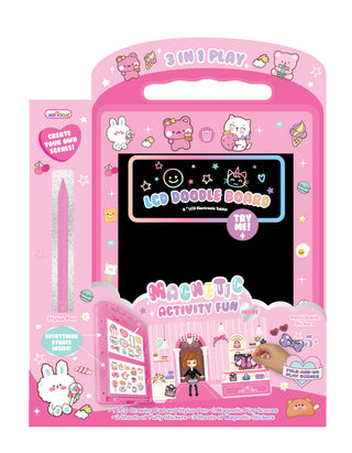 LCD Doodle Board & Magnetic Activity Fun - Critters