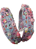 BariLynn Shimmer Treat Charms Sprinkle Knot Headband