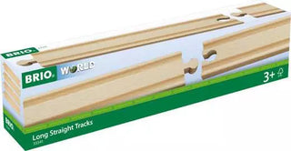 BRIO World Train Tracks Long Straight Tracks
