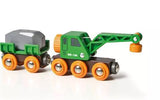 BRIO World Clever Crane Wagon