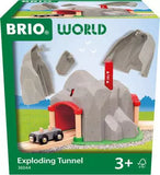 BRIO World Exploding Dynamite Mountain Tunnel