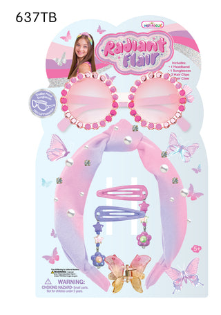 Hot Focus Radiant Flair - Tie Dye Butterfly
