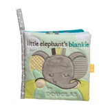 Joey Gray Elephant Soft Plush Activity Book