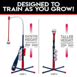 Franklin MLB 2-in-1 Grow-With-Me Batting Tee