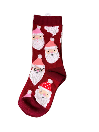 Red Santa Socks