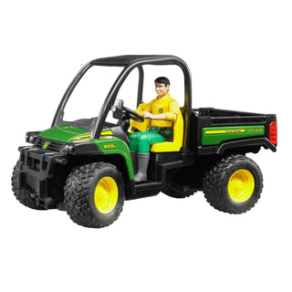 Bruder John Deere Gator XUV 855D with driver