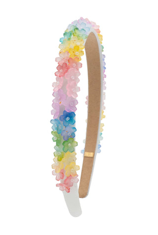 Bari Lynn Thin Full Flower Charm Headband