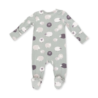 2-Way Zip Romper - Black Sheep
