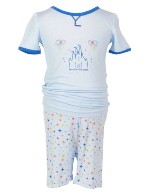 Here For The Magic Lambie Jammies - Blue
