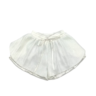 Blended Spirit Butterfly Shorts - White Sequin