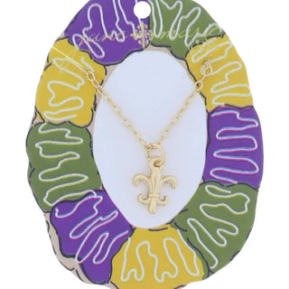 Jane Marie Fleur de Lis Necklace