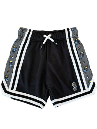Goat USA Black Football Thumbs Up Mesh Shorts