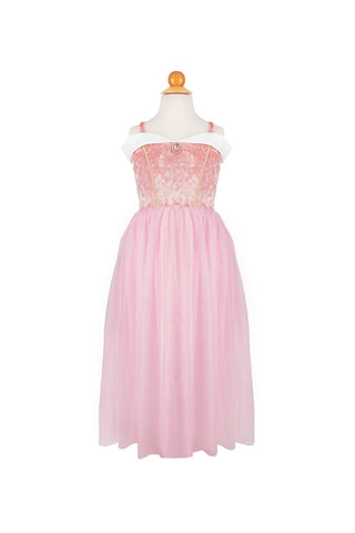 Velvety Sleeping Sweetheart Princess Gown W/ Arm Warmers