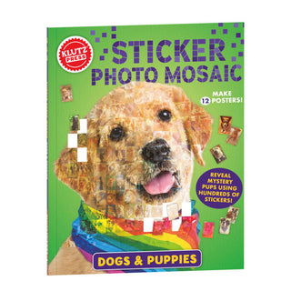 Klutz Press Sticker Photo Mosaic- Dogs & Puppies