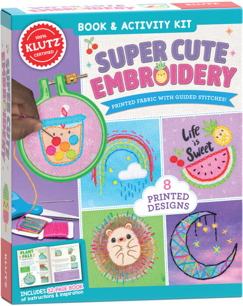 Klutz Super Cute Embroidery Kit