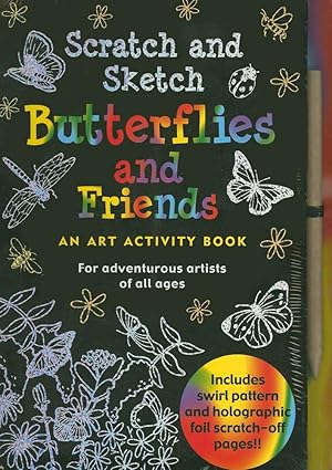 Scratch and Sketch - Butterflies and Friends
