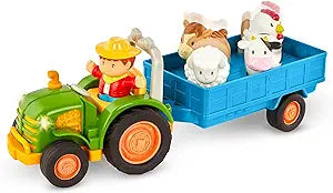 Lights & Sounds Farming Fun Tractor With Animals
