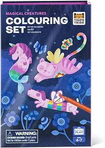 Tiger Tribe  Coloring Set - Magical Creatures