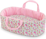 Corolle Floral Carry Bed for 12" Dolls