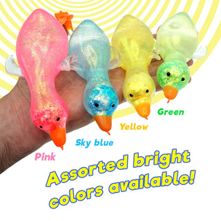 Squishtible Scented 5" Sqweezy Stretchy Duck