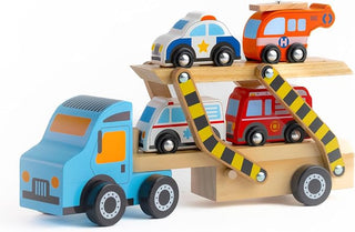 Wooden Off to the Rescue Vehicle Carrier