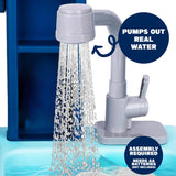 Kitchen Play Sink with Color Changing Dishes