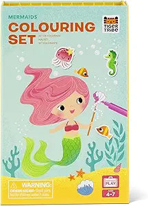 Tiger Tribe Coloring Set - Mermaids