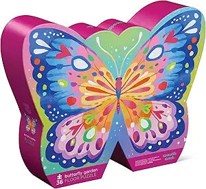 Crocodile Creek 36pc Puzzle - Butterfly Garden