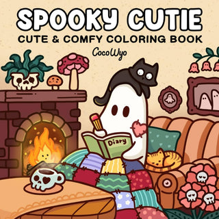 Spooky Cutie Coloring Book