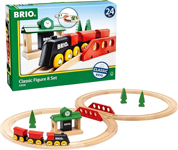 Brio Classic Figure 8 Wooden Train Set