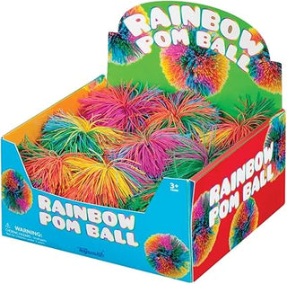 Rainbow Pom Ball