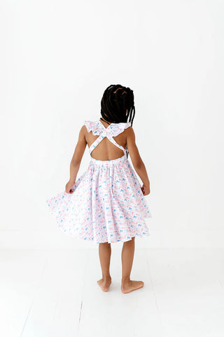 Ollie Jay Knit Patriotic Flags Rosita Dress