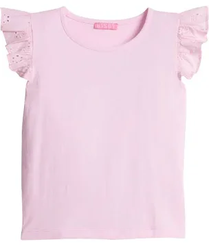 Bisby Pink Eyelet Tank