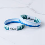 Versible - Reversible Tap to Pray Wristband Bracelet