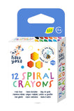 Haku Yoka 12Pk Spiral Crayons
