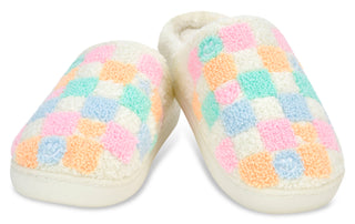 iScream Pretty Smile Check Slippers