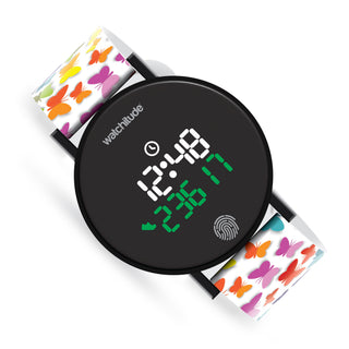 Watchitude Step Counter Watch Pedometer Fitness Tracker - Butterfly