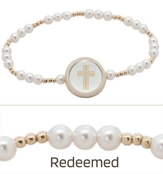Versible - Tap To Pray® Survivor Series Beaded Bracelet - Redeemed