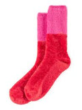 Amarie Red Shiraleah Fuzzy Socks